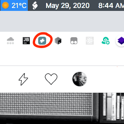 Image of the toolbar button